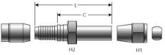 Straight Tube Assembly - Brass