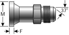 Code 61 O-Ring Flange to Male JIC 37° Flare - High Pressure