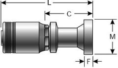 Code 62 O-Ring Flange Heavy