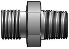 British Male Standard Pipe Parallel to Male Pipe NPTF