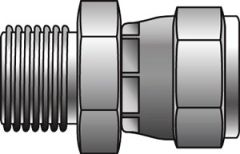 British Male Standard Pipe Parallel to Female JIC 37° Flare Swivel