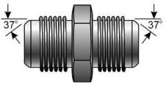 Male JIC 37° Flare to Male JIC 37° Flare
