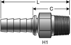 Male Pipe (NPTF - 30° Cone Seat)