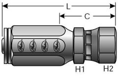 Female JIC 37° Flare Swivel