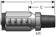 Male Pipe (NPTF - 30° Cone Seat)