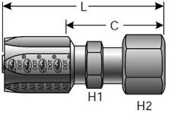 Female Flat-Face Swivel