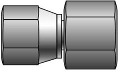 Female JIC 37° Flare Swivel to Female Pipe NPTF