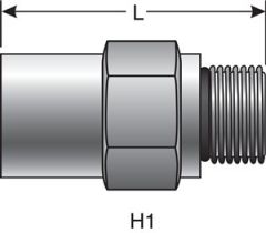 Female Quick-Lok® High to Male O-Ring Boss Adapter