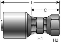 Female Japanese Industrial Standard Swivel