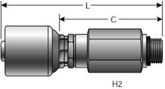 Male O-Ring Boss Swivel