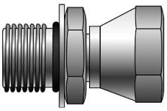 Male O-Ring Boss to Female Pipe Swivel NPSM