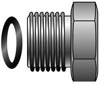 Male Flat-Face O-Ring Plug