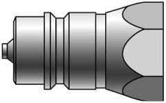 Male Poppet Valve to Female Pipe