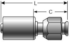 Female SAE 45° Flare Swivel