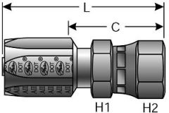 Female Air Brake Swivel - Steel