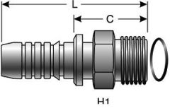 Male Flat-Face O-Ring