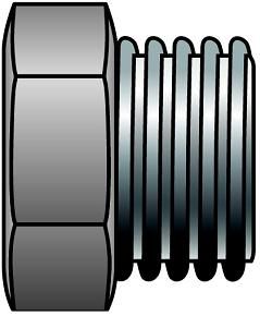 Male DIN 24° Cone - Light Series Plug