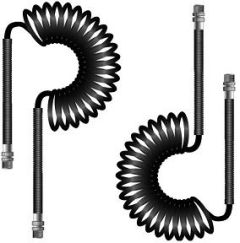 Coiled Nylon Air Brake Tubing Assemblies