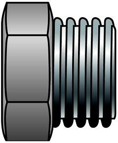 Male DIN 24° Cone - Heavy Series Plug