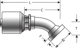 eRiNGo　1212 G20307-1212 (12GS-12FL45) 3/4