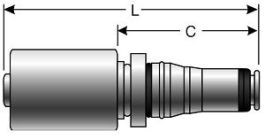 Gates 6G-6MQLH - G25970-0606 Coupling