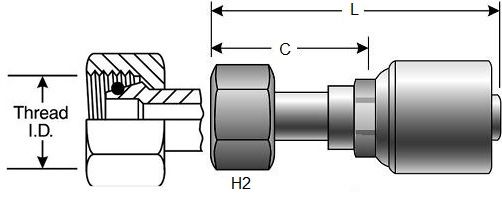 Common divisor バングル Datamate J-Tek Female Cable Connector - M80-4610642 - Harwin